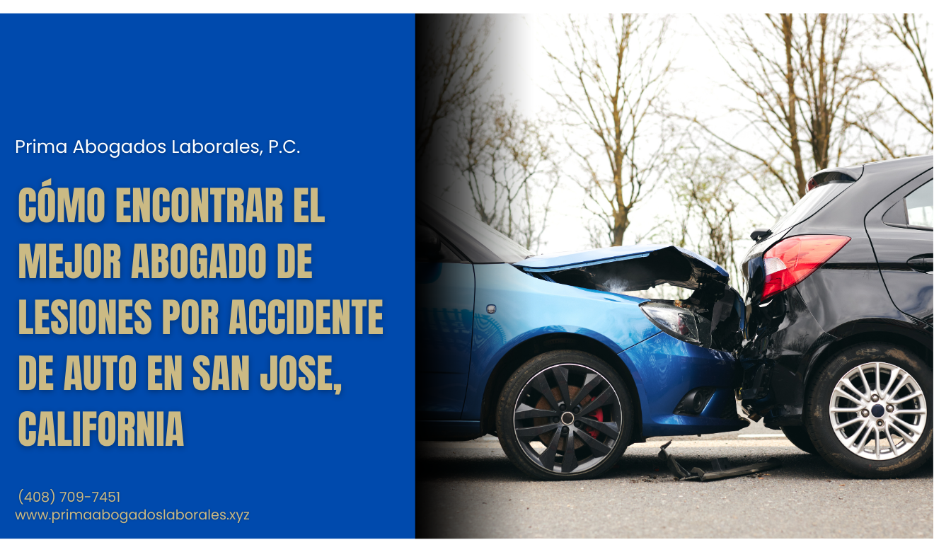 abogado lesiones accidente de auto San Jose