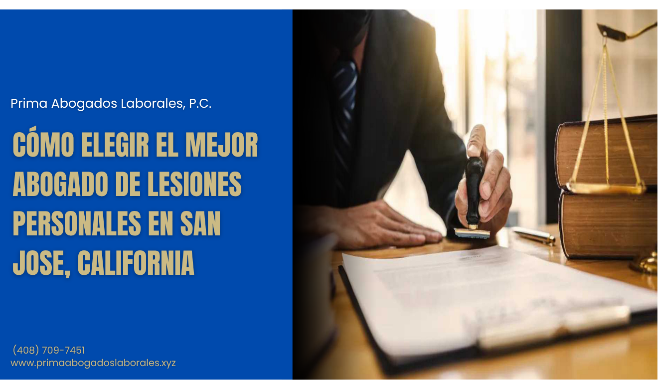 cómo elegir abogado de lesiones San Jose
