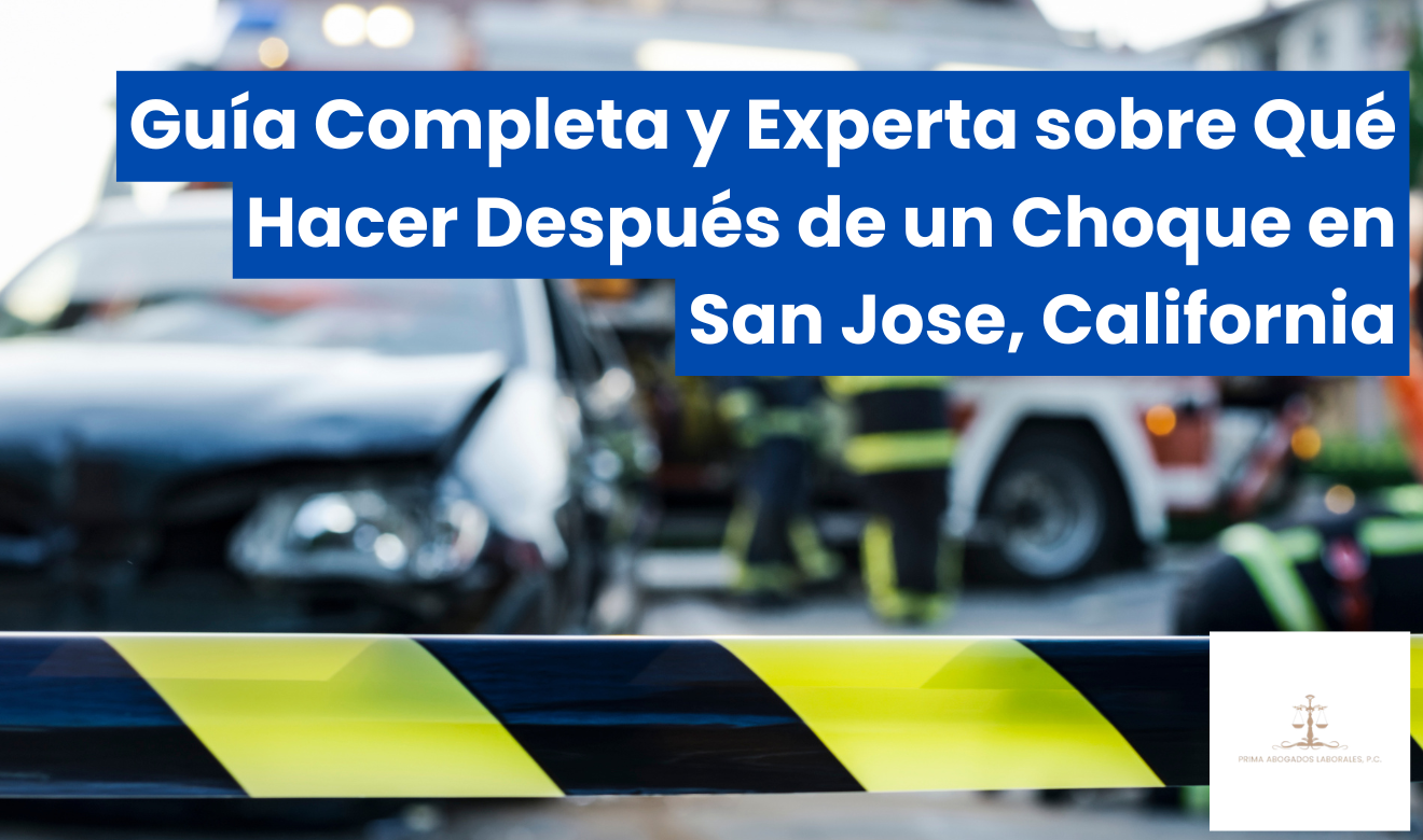 qué hacer después de un choque en San Jose